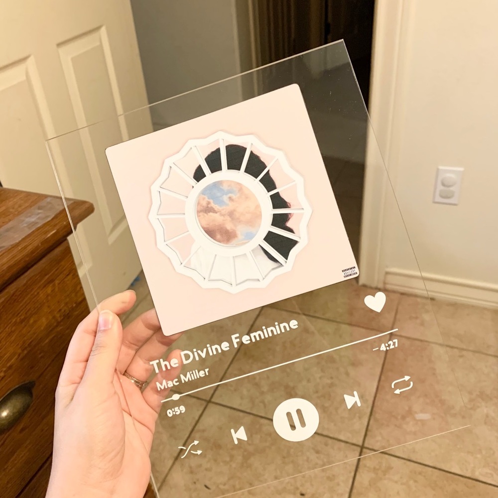 Custom acrylic Music Plaque - Picture 1 of 5